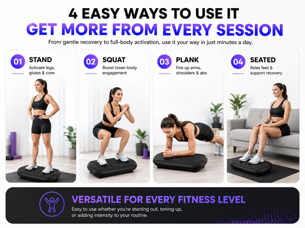 ZenvizLife™ Vibrating Exercise Board